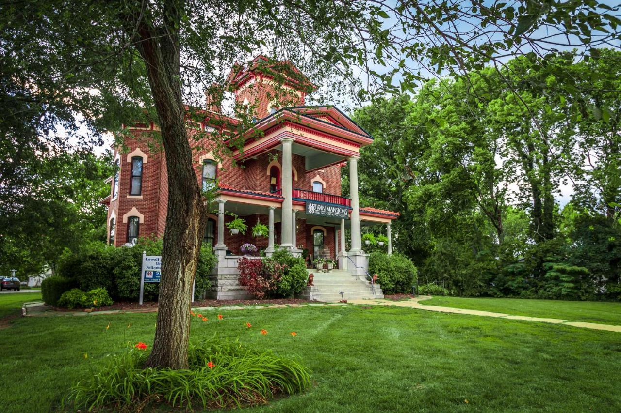 Hotel Lyons Twin Mansions Fort Scott Exterior foto